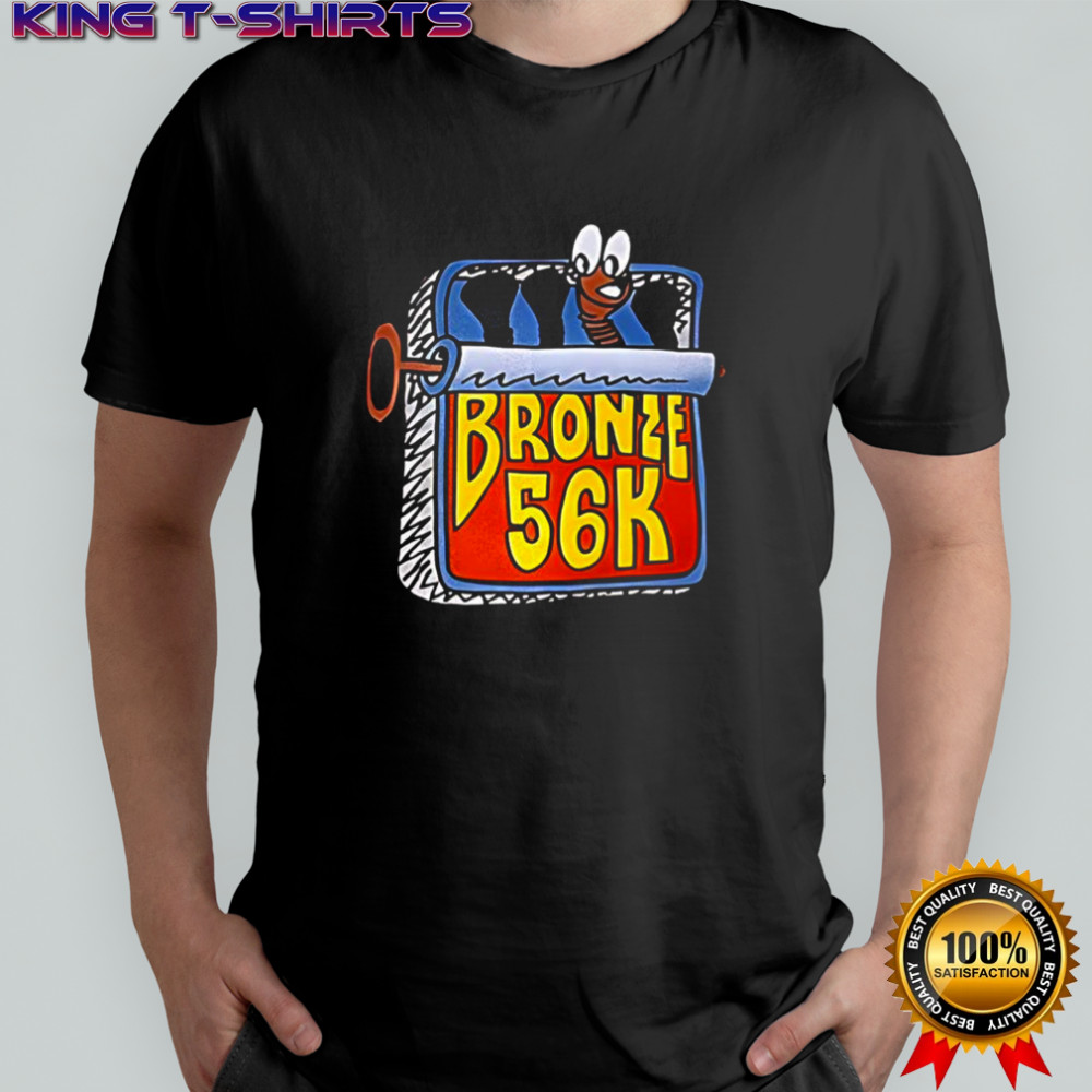 Bronze 56k sardines cartoon shirt