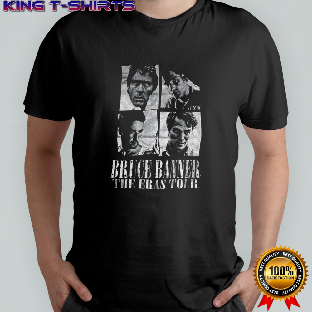 Bruce Banner The Eras Tour parody vintage shirt