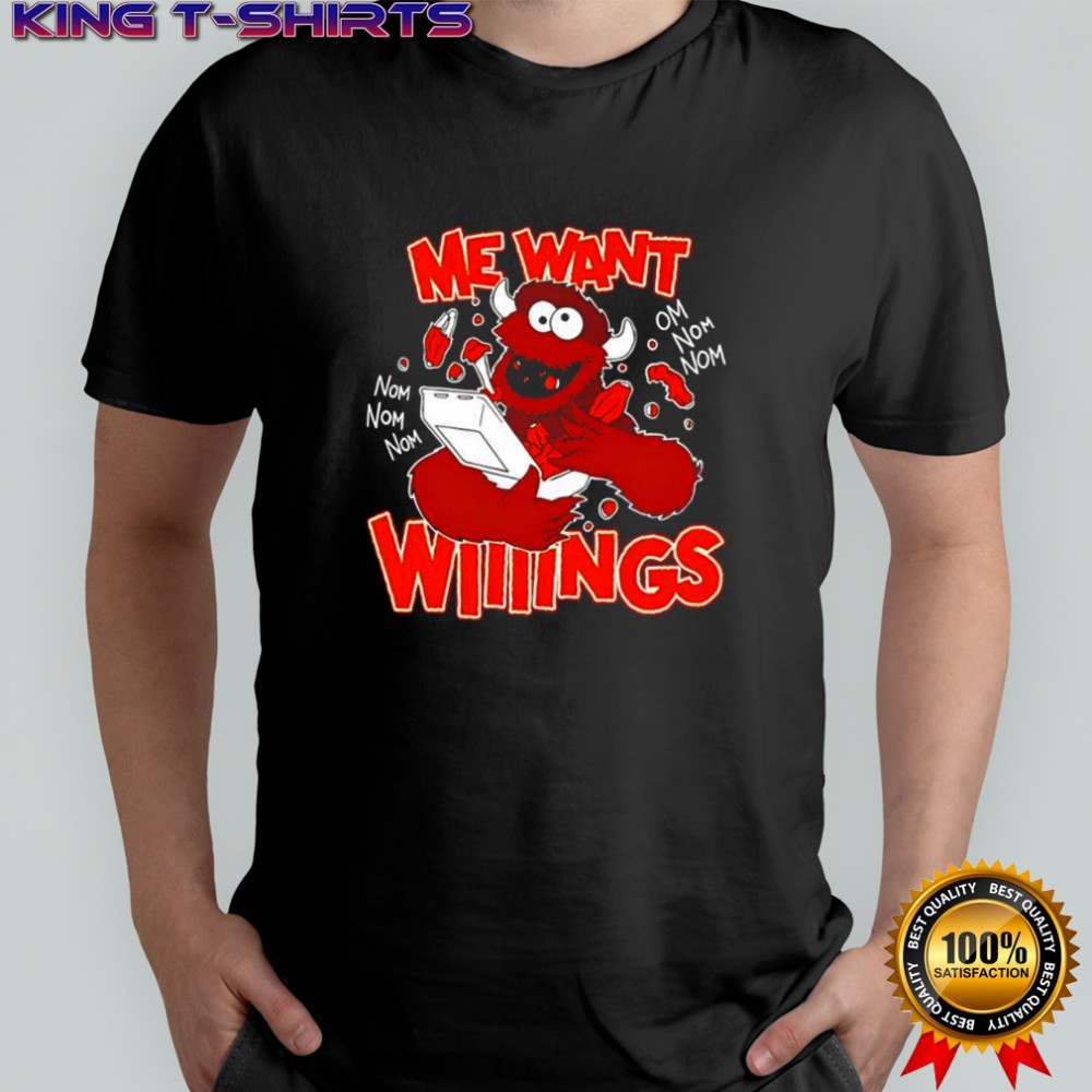 Buffalo Bills monster me want wings shirt