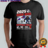 Buffalo Bills vs Cincinnati Bengals 2025 Snow Bowl mascot shirt