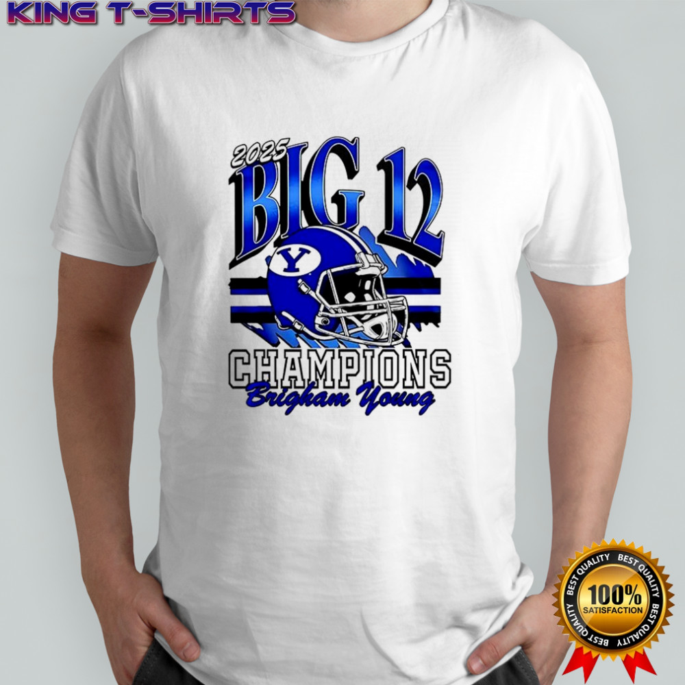 BYU Cougars Football 2025 Big 12 Conference Champs shirt