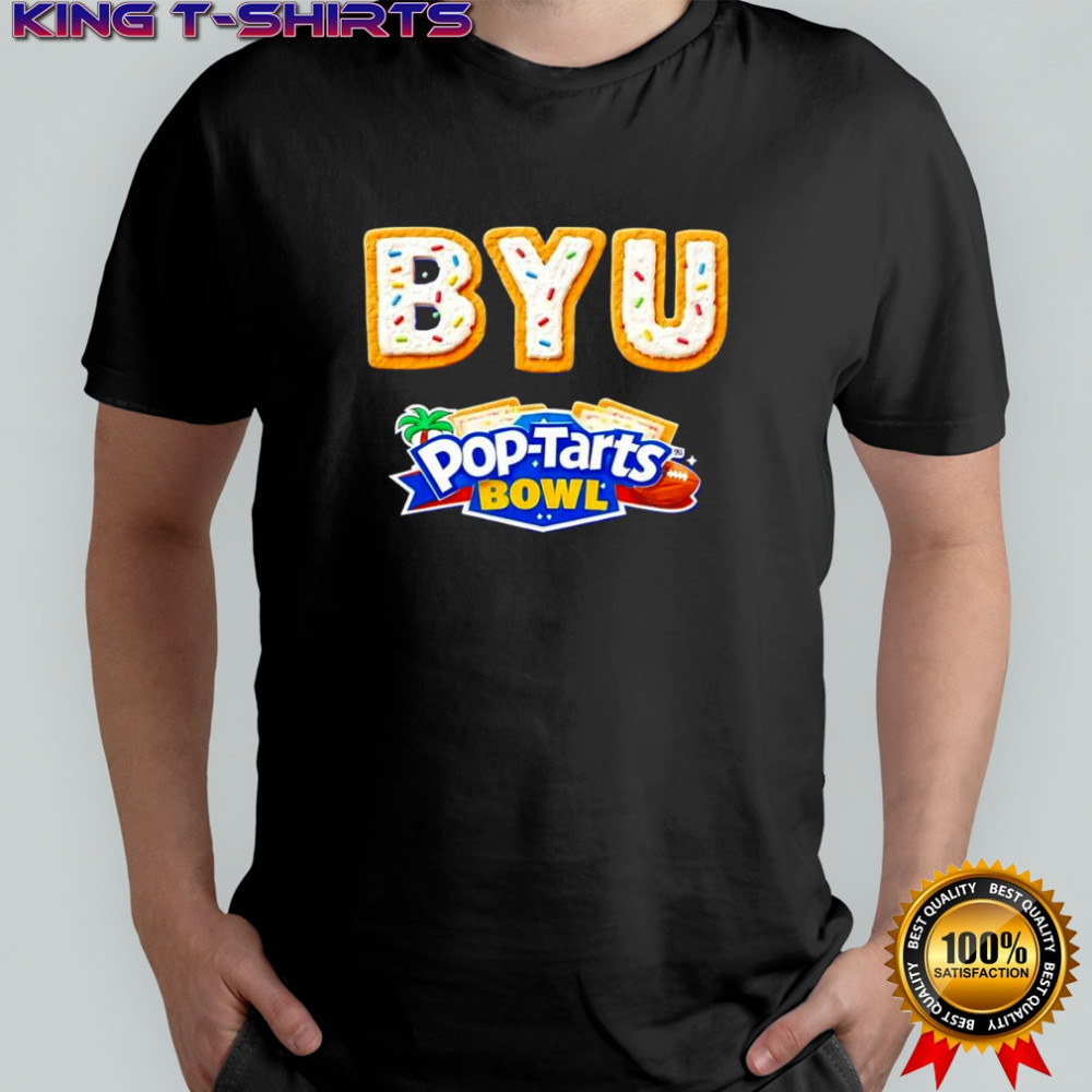 BYU Cougars Pop-Tarts Bowl logo word cake shirt