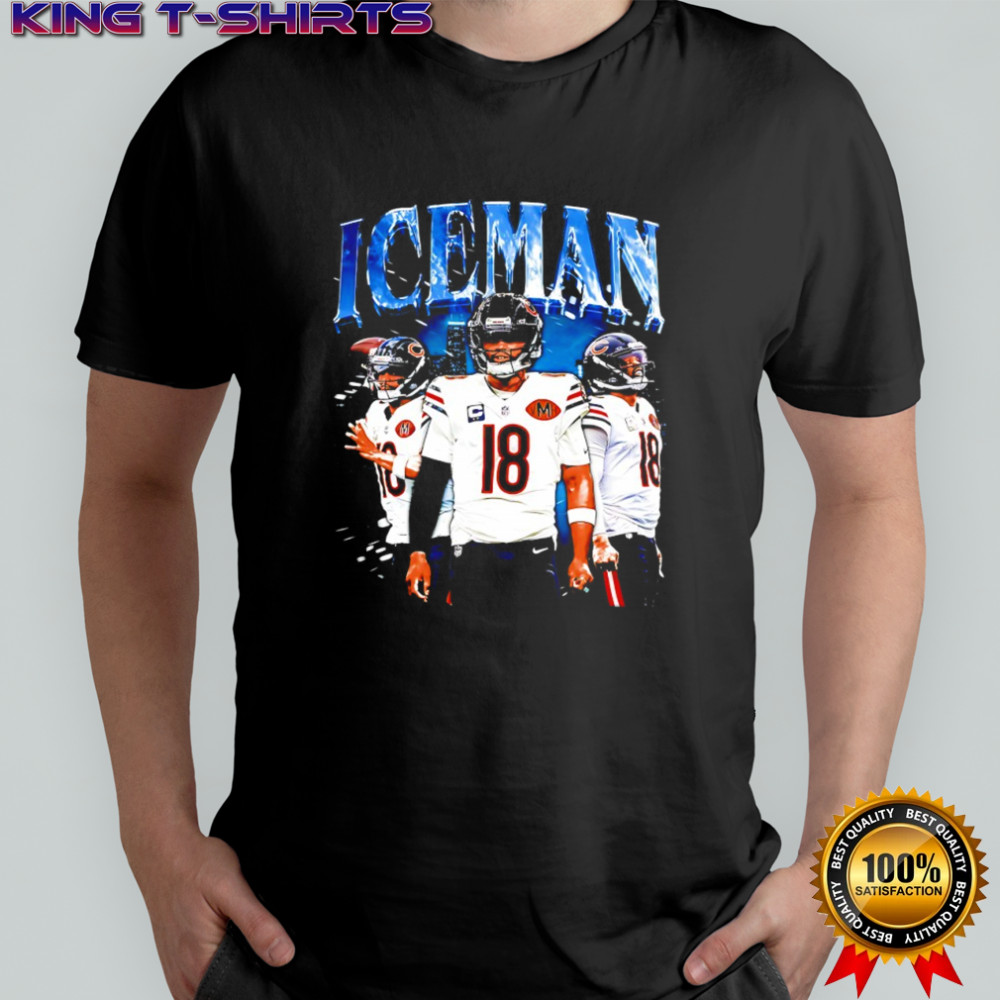 Caleb Williams Iceman Chicago Bears 2025 vintage graphic shirt