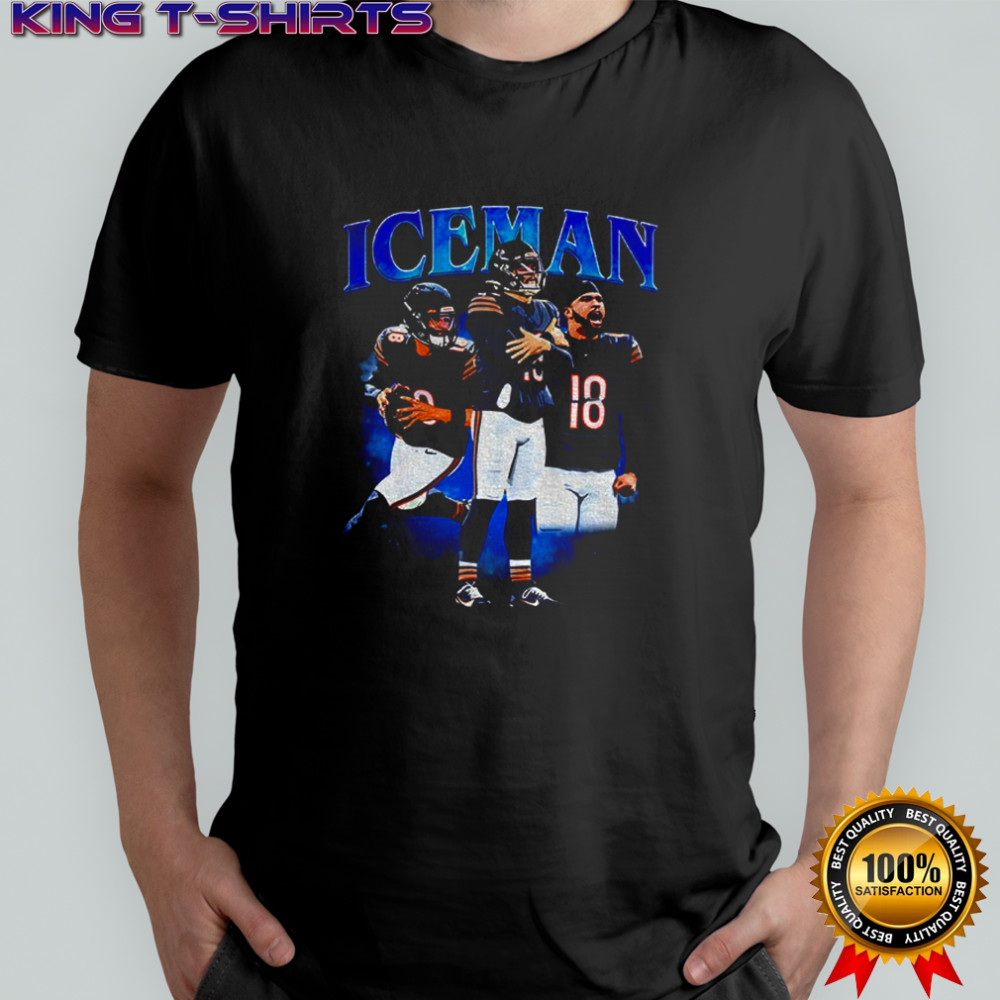 Caleb Williams Iceman Chicago Bears Football graphic vintage shirt