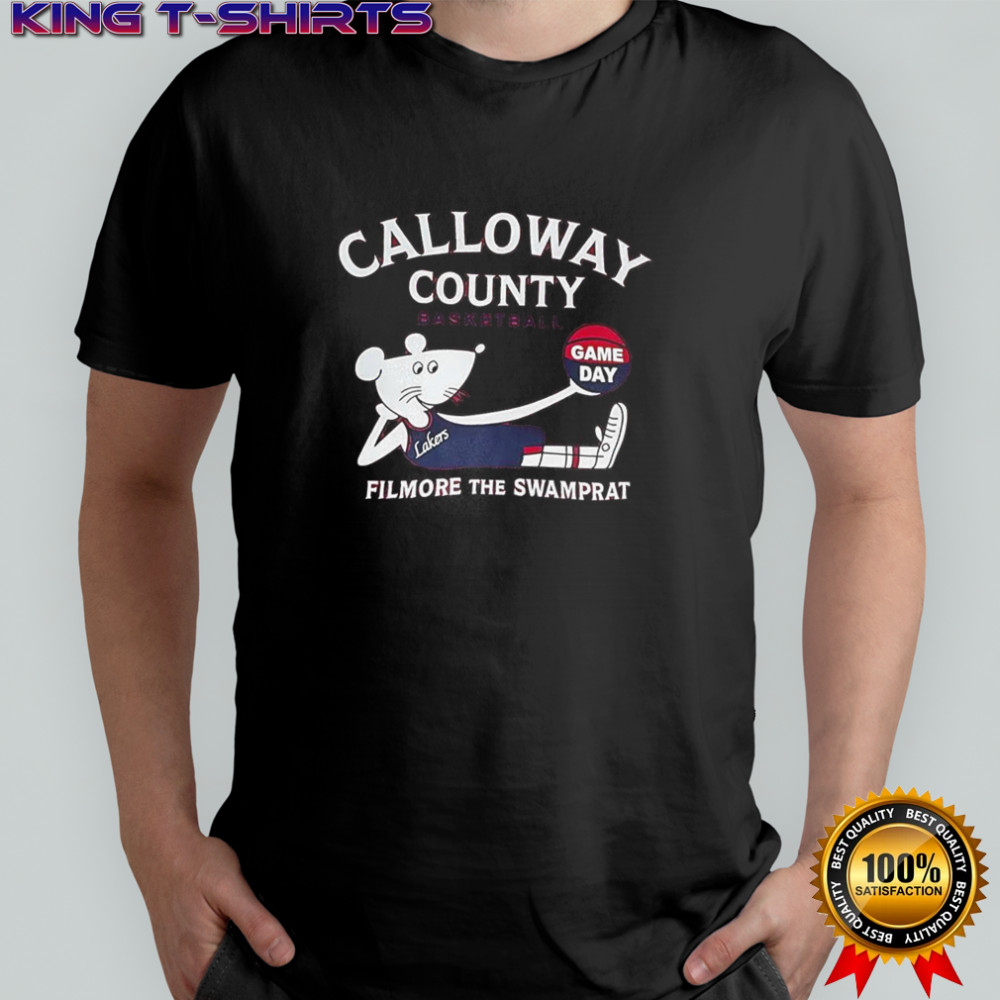 Calloway county basketball fillmore the swamprat shirt