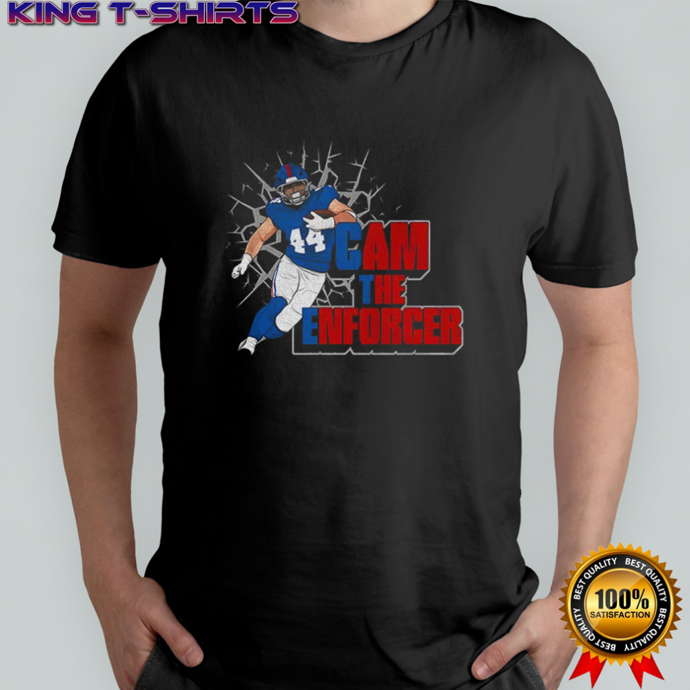Cam Skattebo New York Giants NFL Football Cam The Enforcer shirt