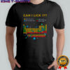 Can I lick it periodic table shirt