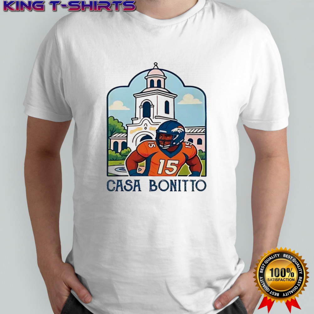 Casa Bonitto Denver Broncos NFL game day cartoon shirt