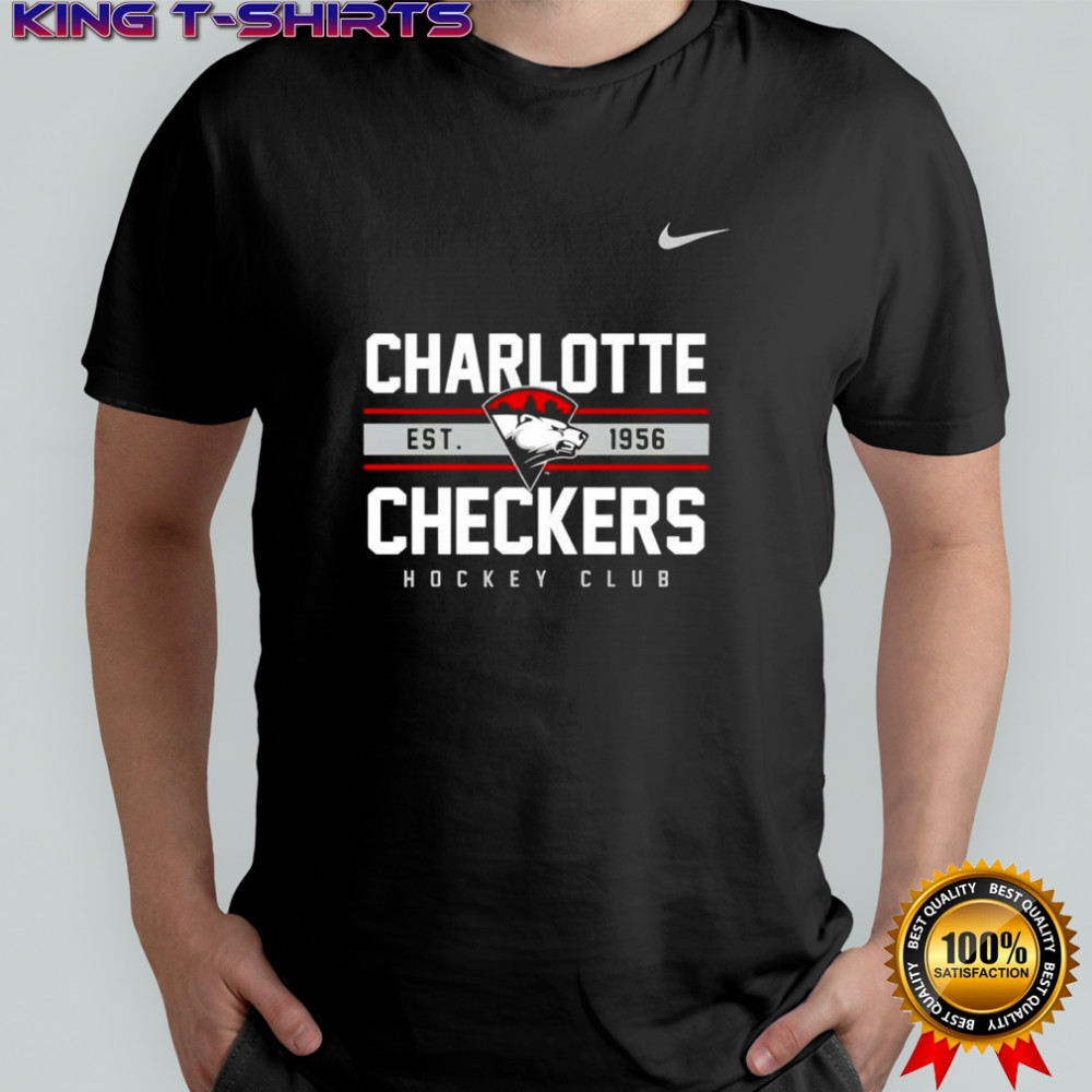 Charlotte Checkers Hockey Club Est 1956 shirt
