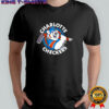 Charlotte Checkers Retro Logo Sky shirt