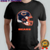Chicago Bears football helmet neon shirt