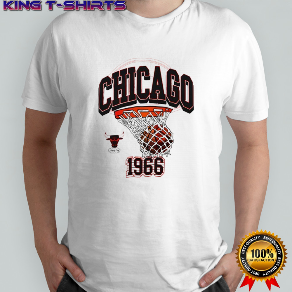 Chicago Bulls White Sswagger Graphic Shirt