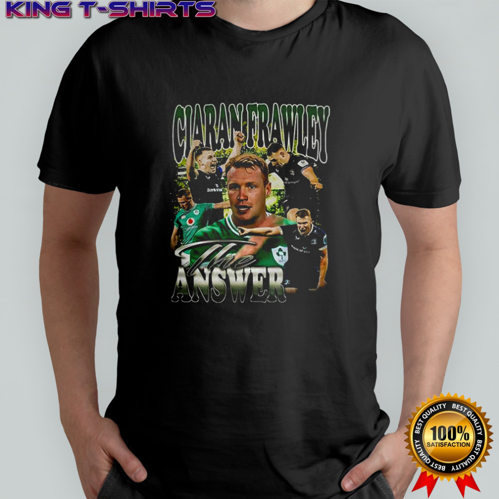 Ciaran Frawley the answer graphic shirt