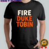 Cincinnati Bengals NFL fire Duke Tobin letter shirt