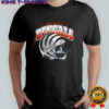 Cincinnati Bengals NFL logo Gradient helmet football lover shirt