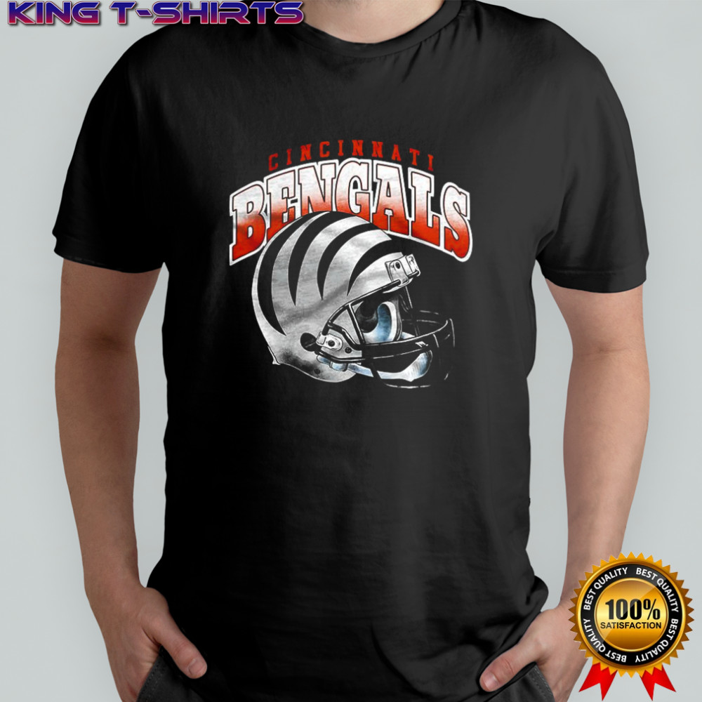 Cincinnati Bengals NFL logo Gradient helmet football lover shirt