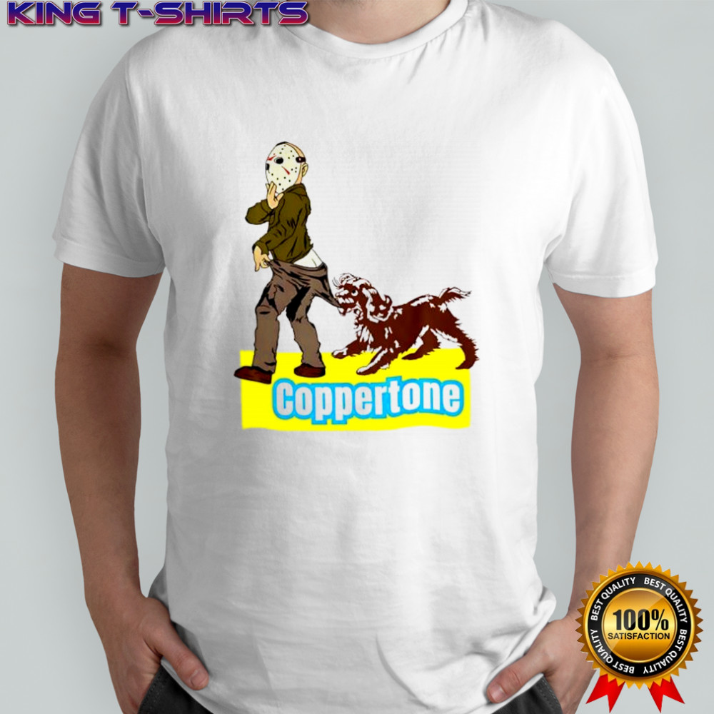 Coppertone Mask Dog graphic shirt