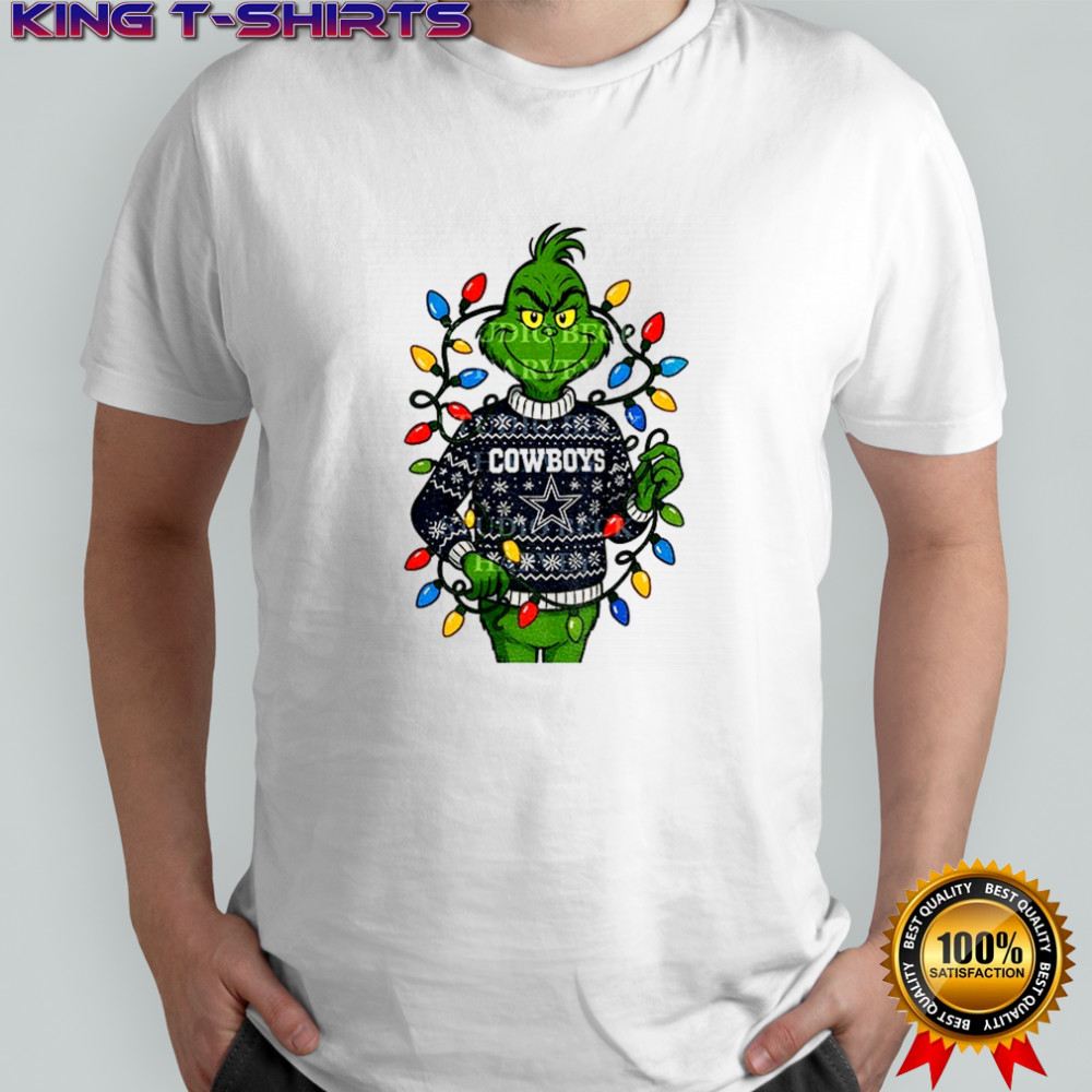 Dallas Cowboys Grinchmas Grinch Christmas in Dallas shirt