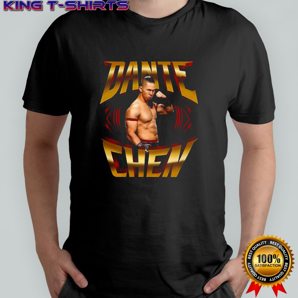 Dante Chen WWE superstar pose name shirt
