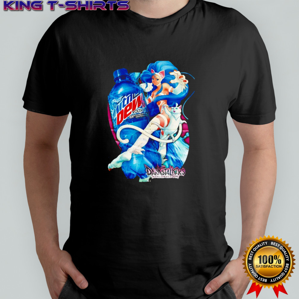 Darkstalkers Resurrection Mountain Dew Shirt
