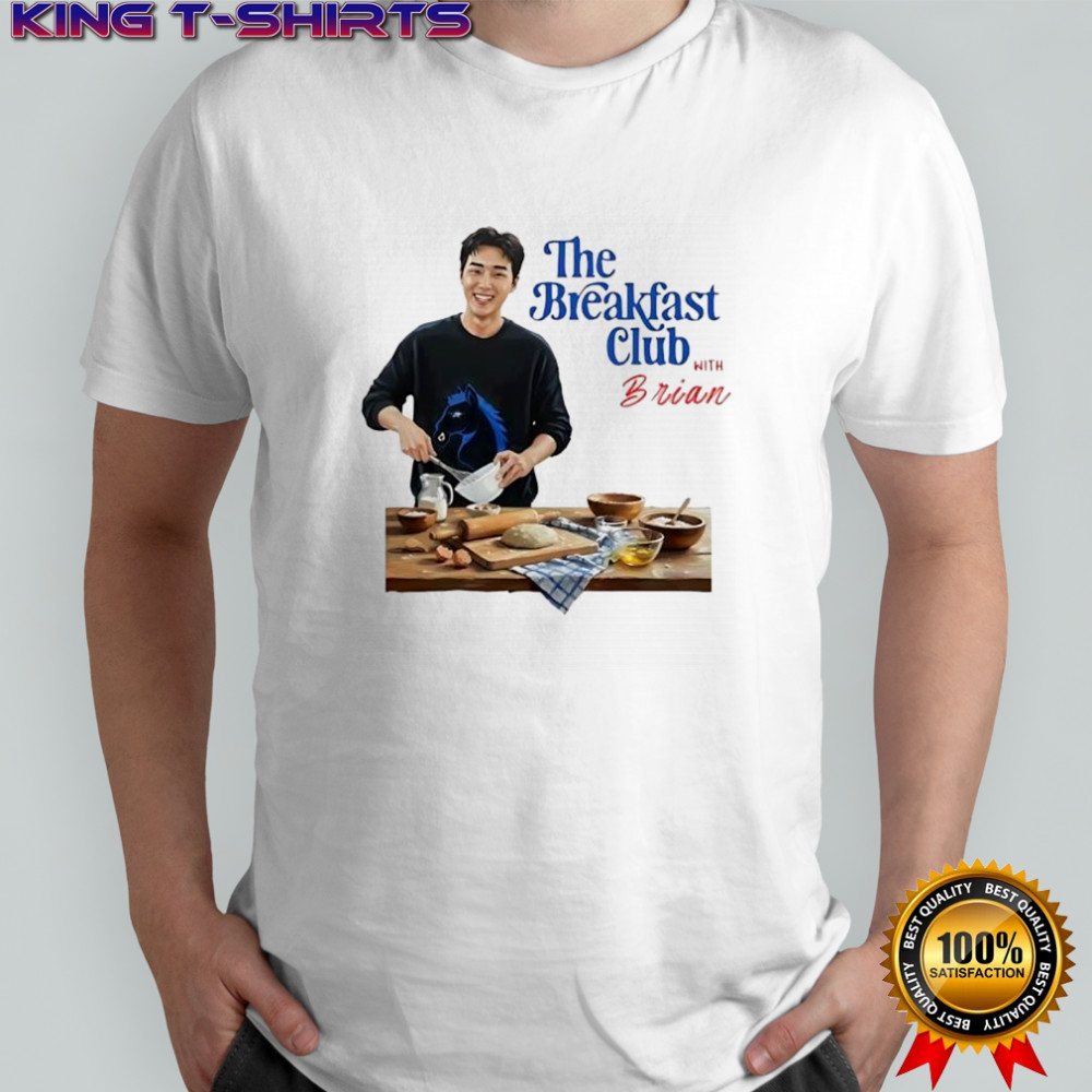 Day 6 the breakfast club with Brian music lover shirt