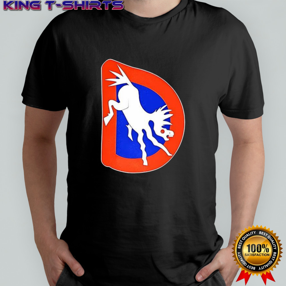 Denver Broncos logo parody shirt