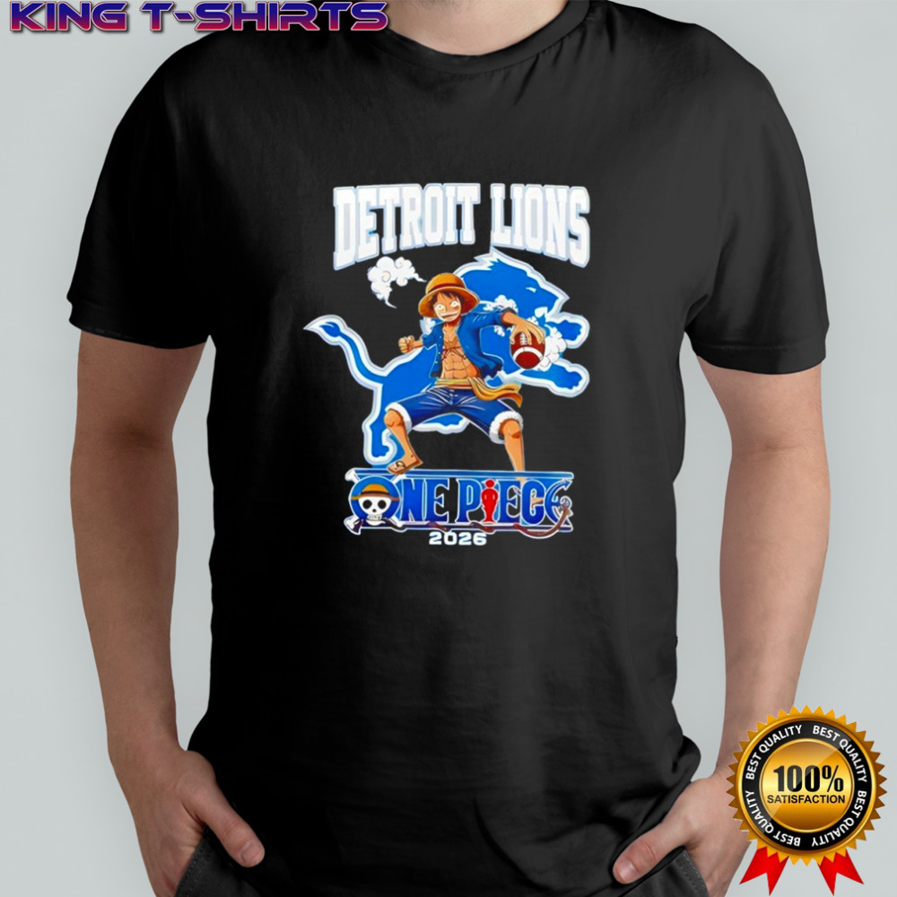 Detroit Lions x One Piece 2026 Shirt