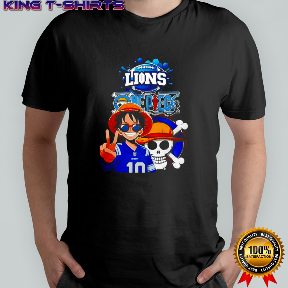 Detroit Lions x One Piece Game Day shirt