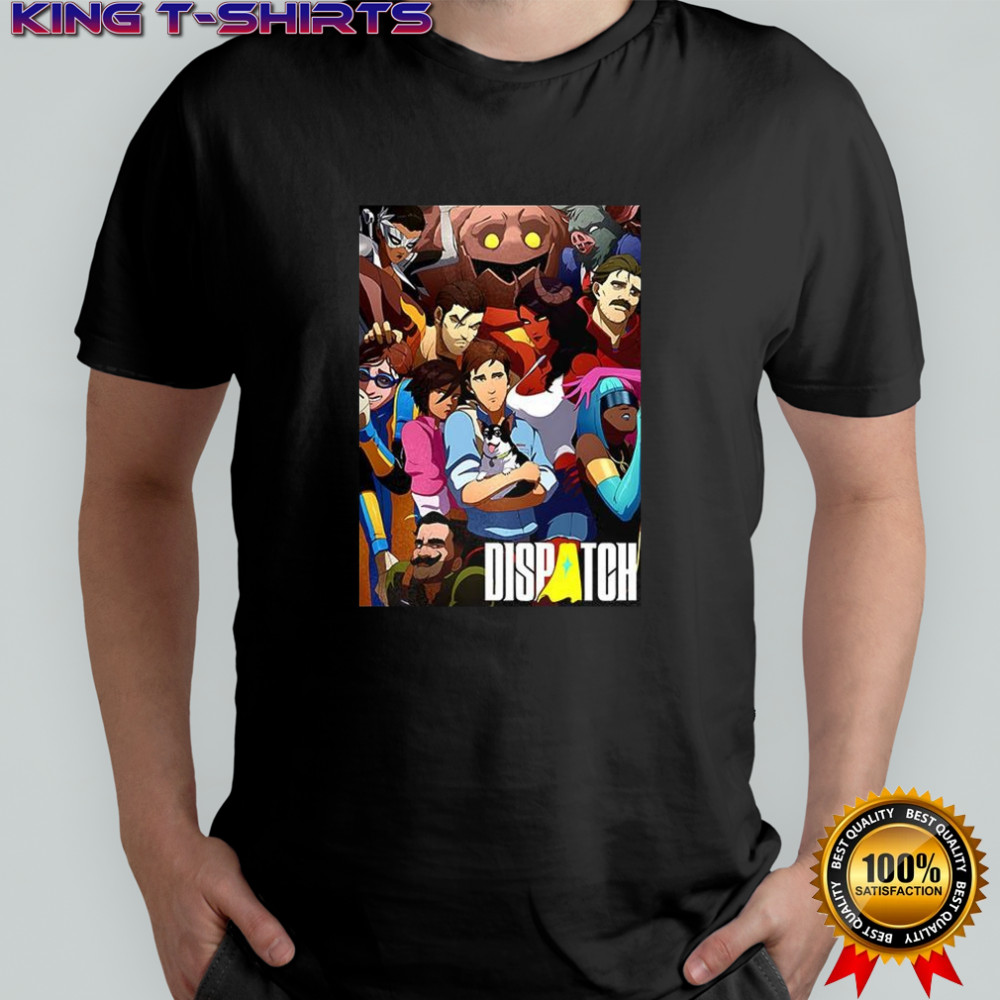 Dispatch character cartoon shirt