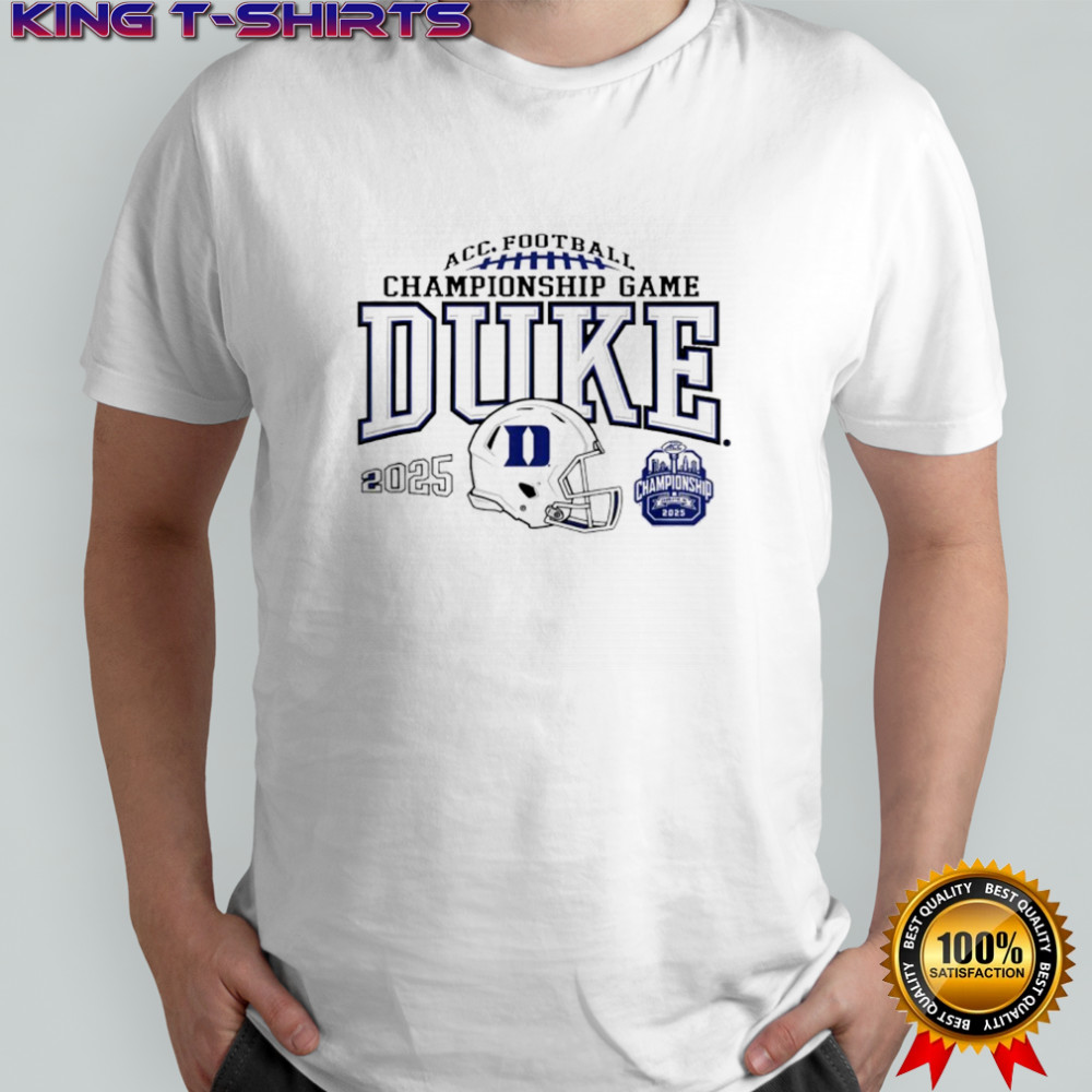 Duke Blue Devils Acc Championship 2025 Football shirt