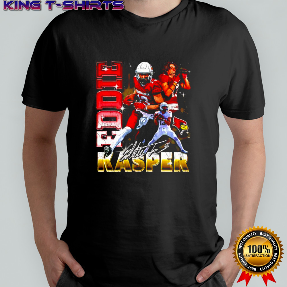 Eddie Kasper’ Louisville Cardinals signature football players shirt
