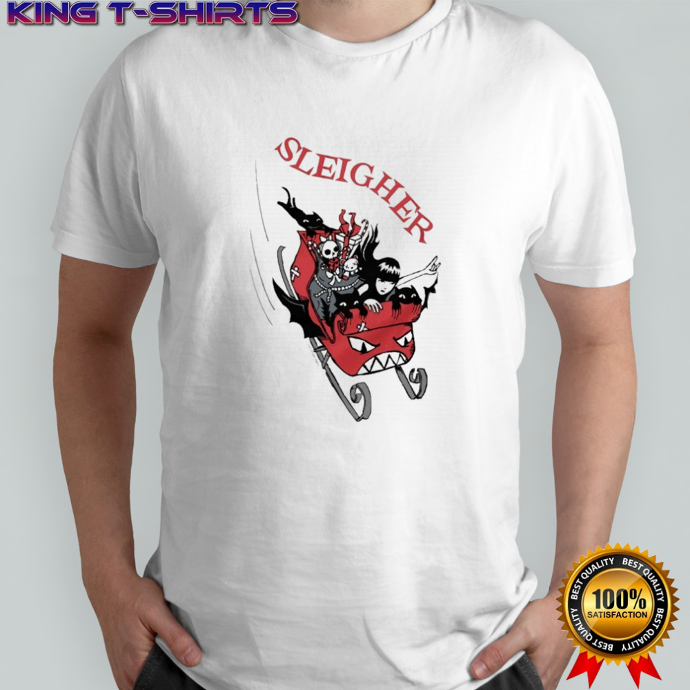 Emily Strange Sleigher Christmas T-Shirt