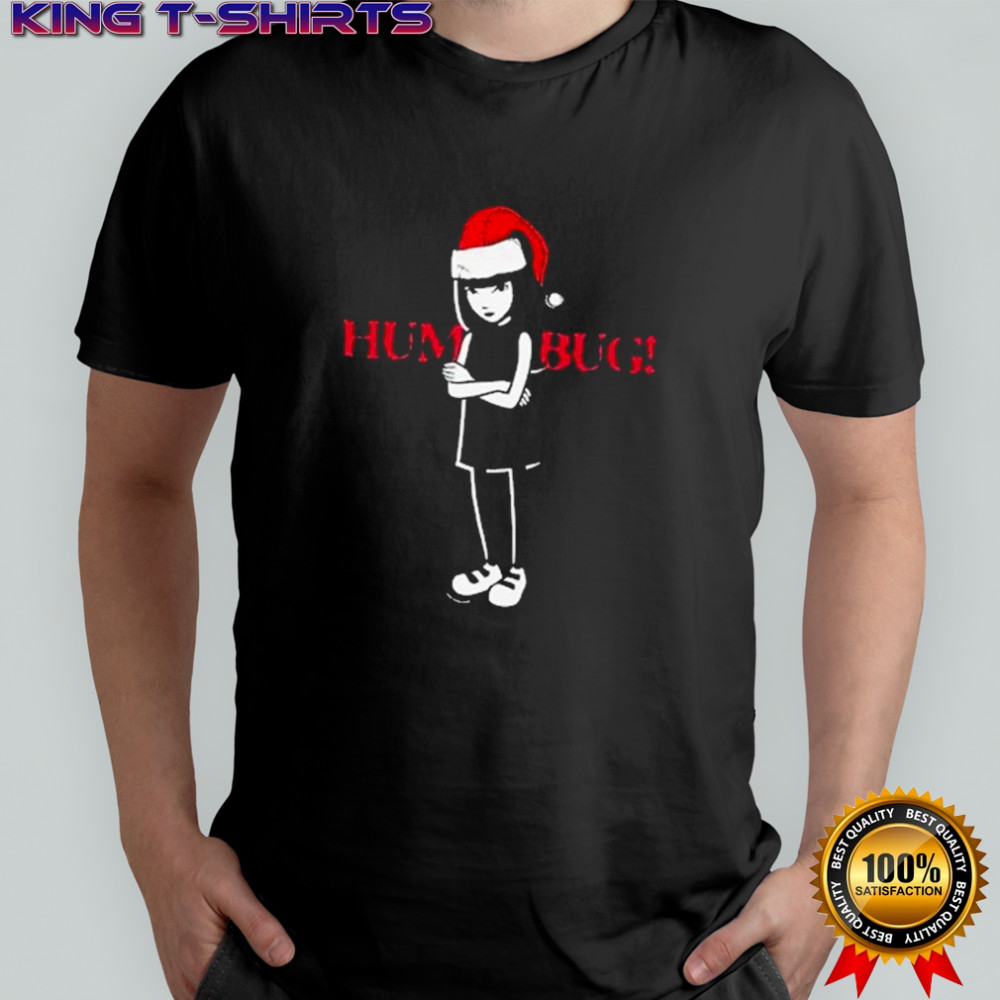 Emily The Strange Strangerous Humbug Christmas T-shirt