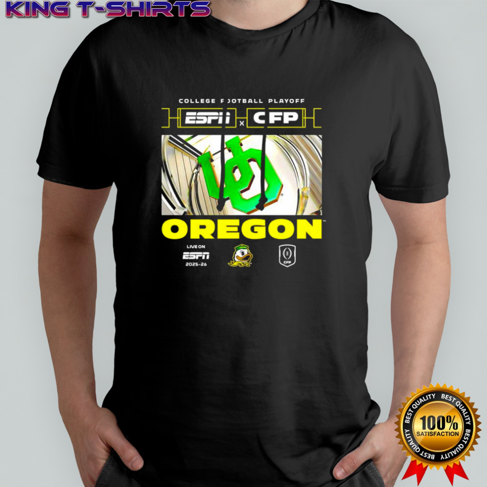 ESPN x CFP Oregon 2025-2026 College Football Playoff shirt