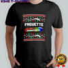 Faguette Ugly Christmas graphic shirt