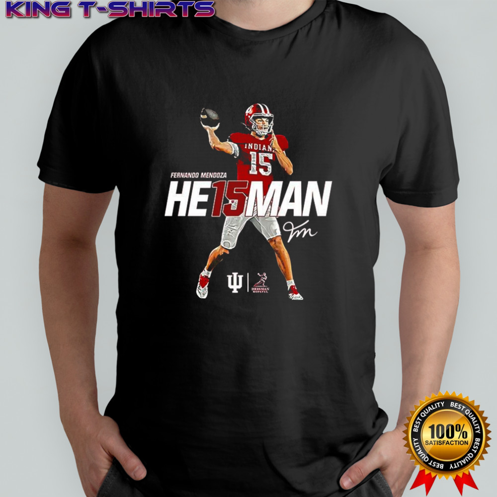 Fernando Mendoza HE15MAN Indiana Hoosiers football shirt