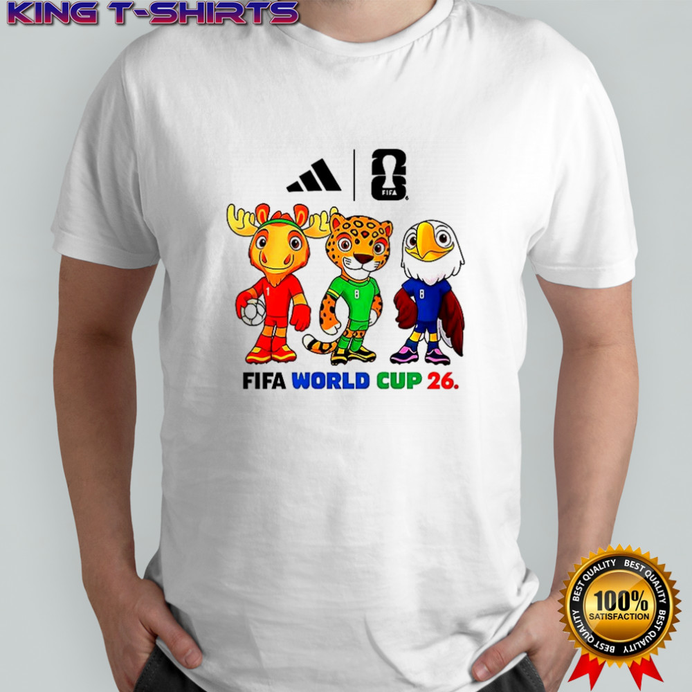 Fifa world cup 26 mascot shirt