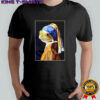 Frog Vermeer’s Girl with a Pearl Earring Parody Meme Shirt