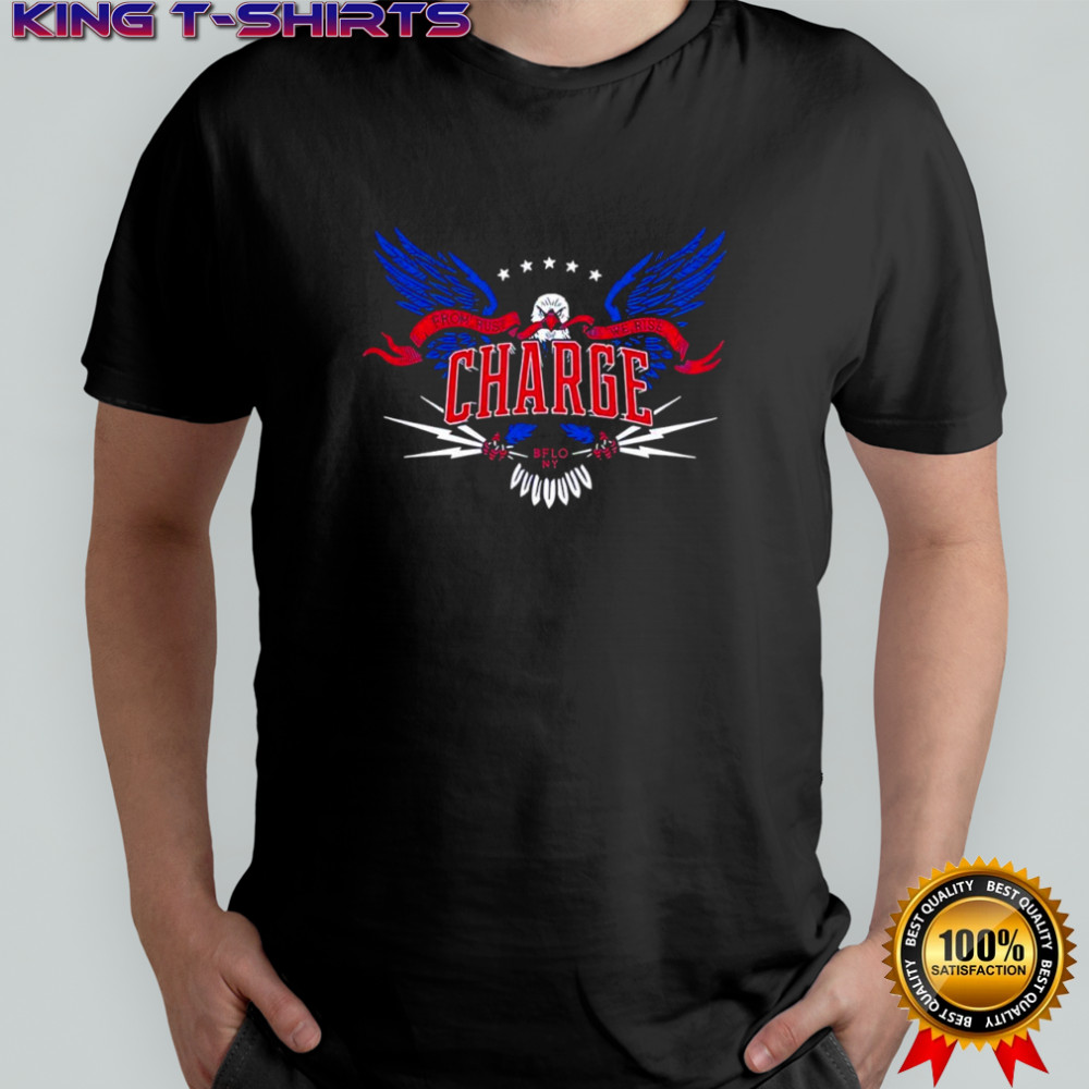 From Rust We Rise Charge Buffalo Eagle shirt