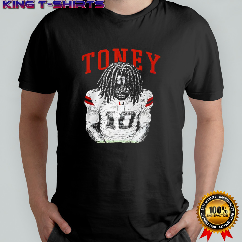 Gabos Malachi Toney Miami Hurricanes shirt