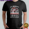 Georgia Bulldogs 134th anniversary 1892-2026 thank you for the memories signature shirt