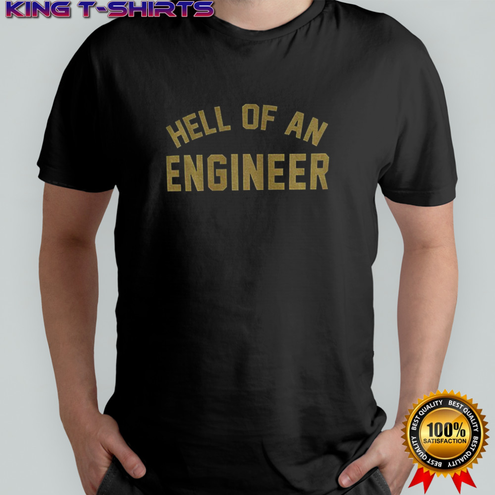 Georgia Tech Hell of an Engineer Ramblin’ Wreck shirt