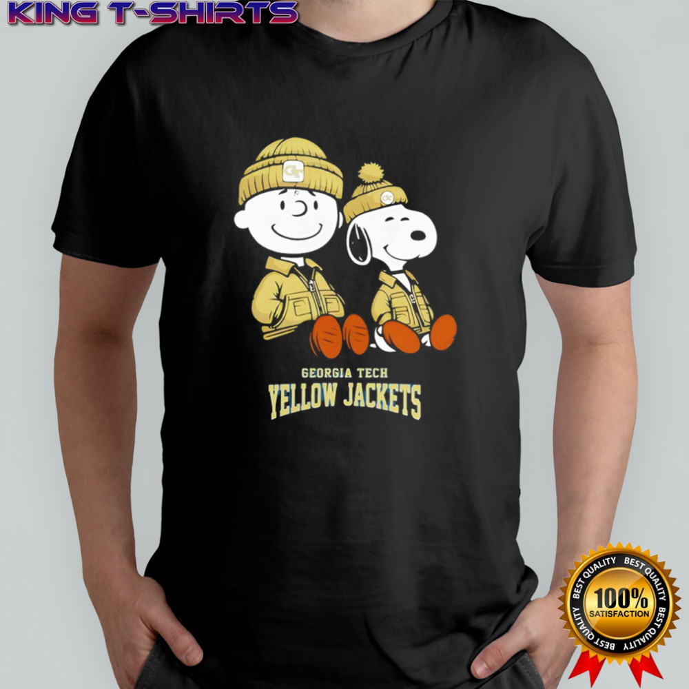 Georgia Tech Yellow Jackets x Snoopy and Charlie Brown shirt