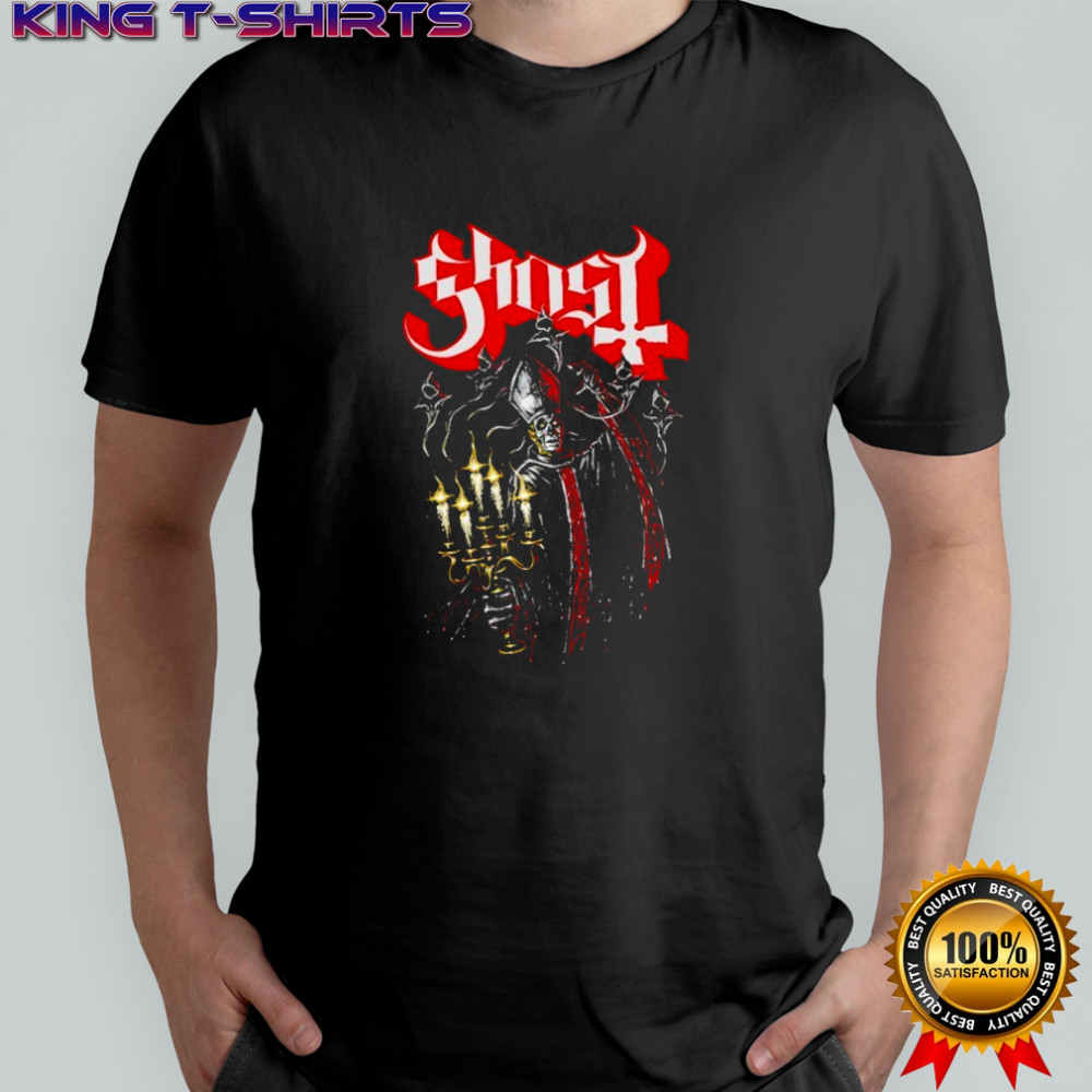 Ghost Haunted Candelabra Shirt