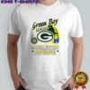 Green Bay Packers NFL American football conference logo ball retro shirt
