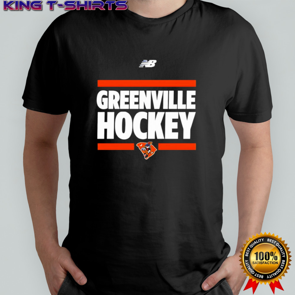 Greenville Hockey logo shirt