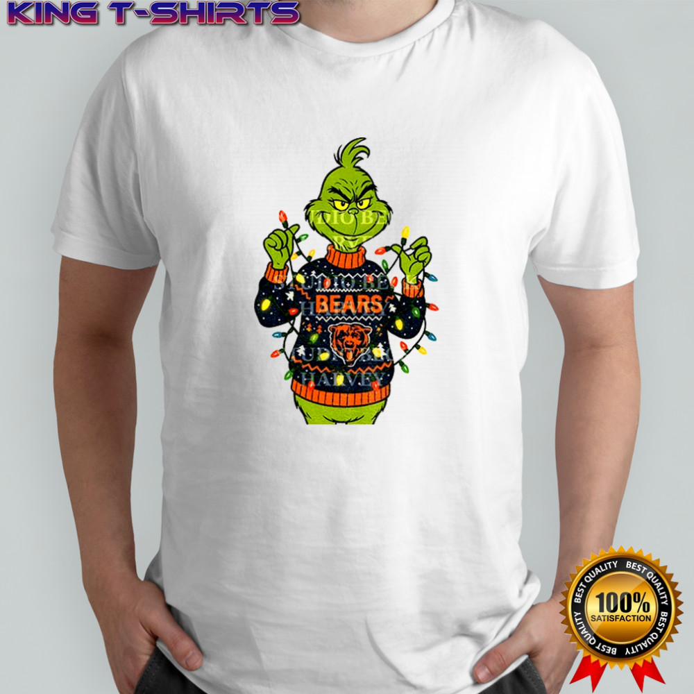 Grinch Chicago Bears Grinchmas Christmas in Chicago shirt