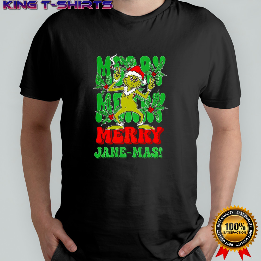 Grinch Merry Jane-mas Christmas shirt