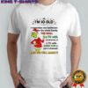 Grinch Santa i’m so old i remember one bathroom for the whole family the wall and we still made it shirt