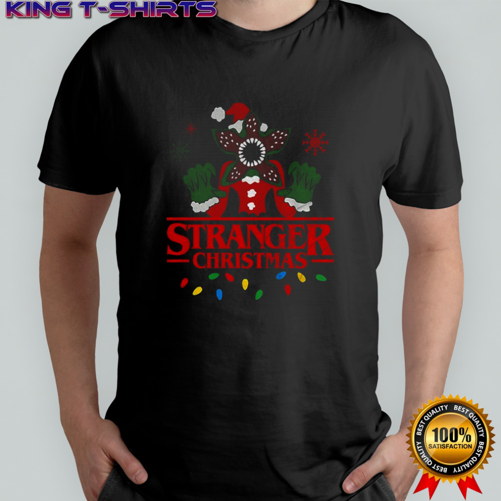 Grinch x Demogorgon Santa Claus Stranger Things Christmas shirt